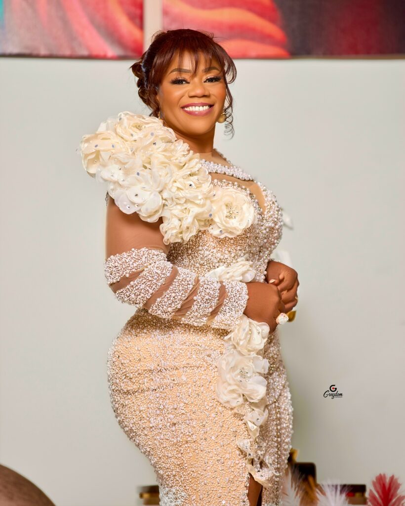 Picture of Ghanaian gospel singer Piesie Esther featured as a trending Ghanaian gospel song.