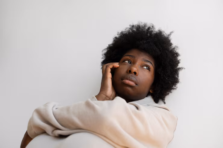 A young depressed young adult. Growth vs fixed mindset