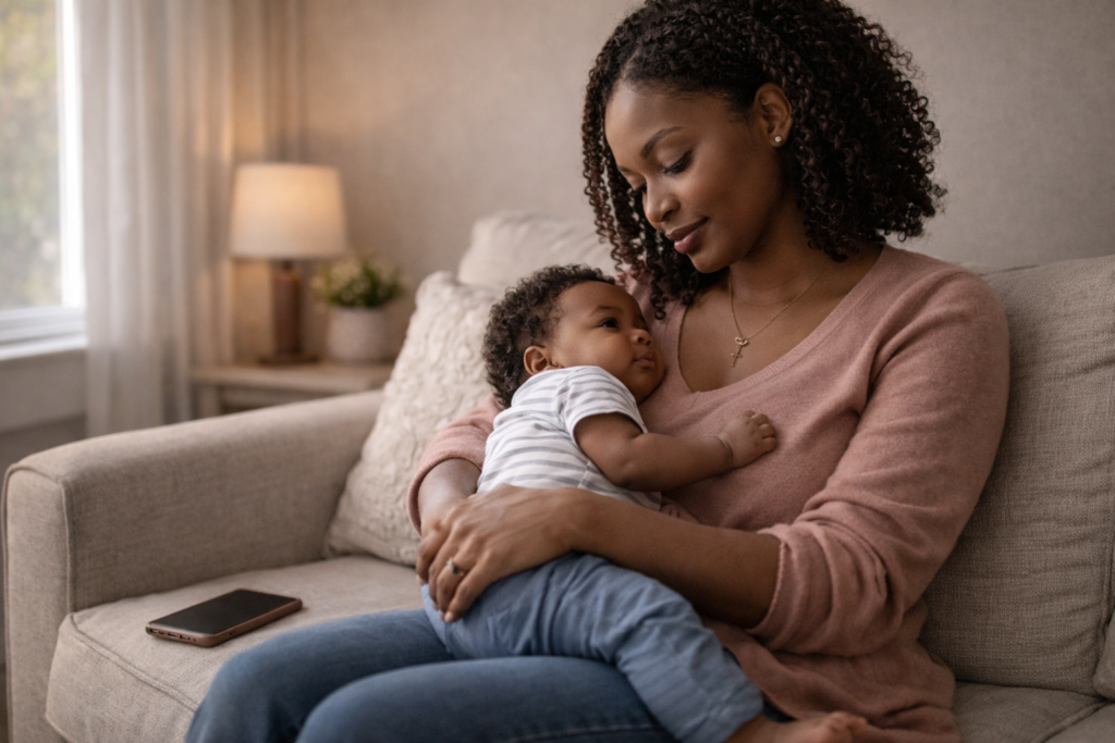 How motherhood changed my career priorities as I choose presence over productivity while holding my baby